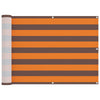 Parvekkeen Verho Oranssi ja ruskea 75 x 200 cm