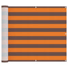 Parvekkeen Verho Oranssi ja ruskea 90 x 200 cm