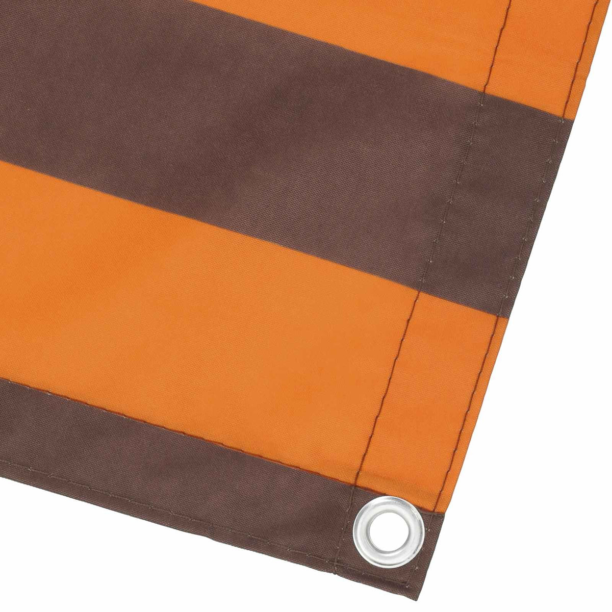 Parvekkeen Verho Oranssi ja ruskea 110 x 1000 cm Oxford-kangas
