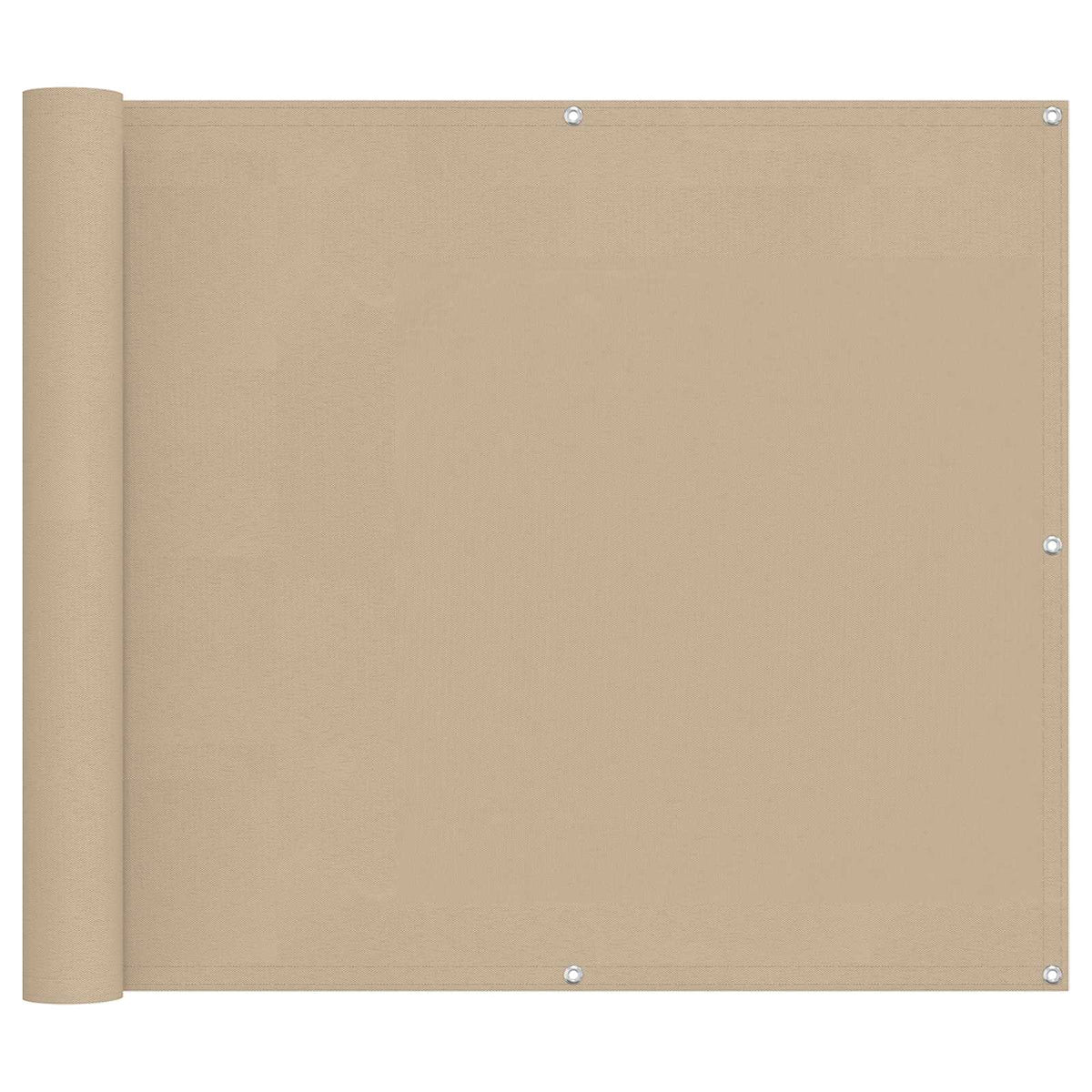 Parvekkeen Verho 90 x 200 cm PU-pinnoitettu Oxford alu