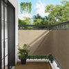 Parvekkeen Verho Beige 110 x 600 cm Oxford-kangas