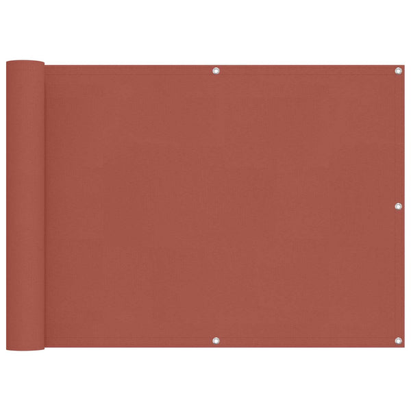 Parvekkeen Verho Terrakotta 75 x 200 cm