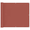 Parvekkeen Verho Terrakotta 100 x 500 cm Oxford-kangas