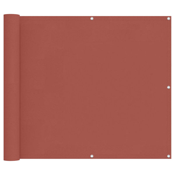 Parvekkeen Verho Terrakotta 100 x 800 cm Oxford-kangas