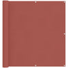 Parvekkeen Verho Terrakotta 110 x 500 cm Oxford-kangas