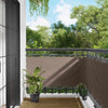 Parvekkeen Verho 75 x 200 cm PU-pinnoitettu Oxford alu