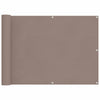 Parvekkeen Verho 75 x 200 cm PU-pinnoitettu Oxford alu