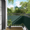 Parvekkeen Verho 75 x 200 cm PU-pinnoitettu Oxford alu