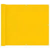 Parvekkeen Verho Keltainen 90 x 200 cm