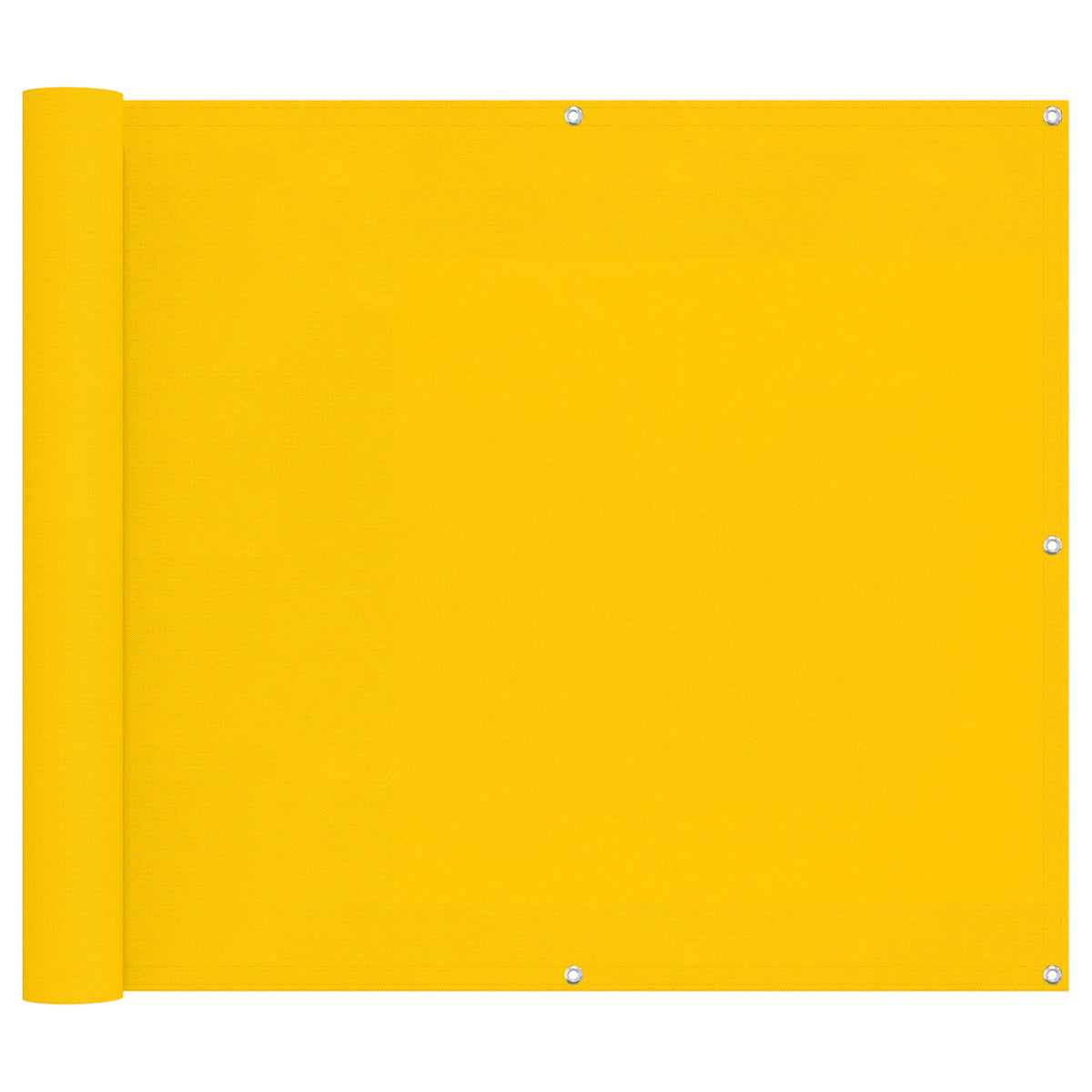 Parvekkeen Verho Keltainen 100 x 300 cm Oxford-kangas
