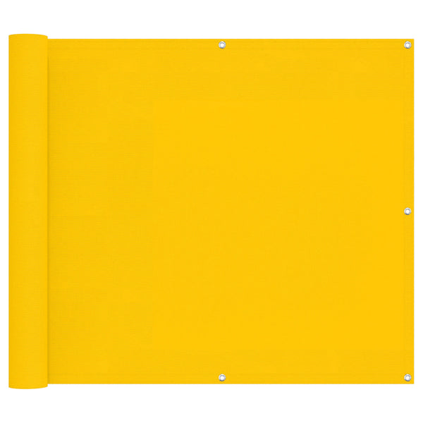 Parvekkeen Verho Keltainen 100 x 400 cm Oxford-kangas
