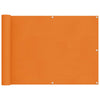 Parvekkeen Verho Oranssi 75 x 200 cm PU-pinnoitettu Oxford alu