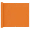 Parvekkeen Verho Oranssi 100 x 700 cm Oxford-kangas