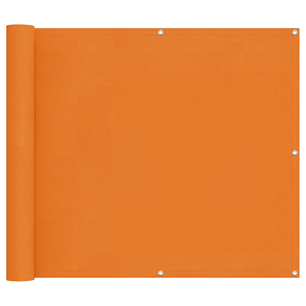 Parvekkeen Verho Oranssi 100 x 1000 cm Oxford-kangas