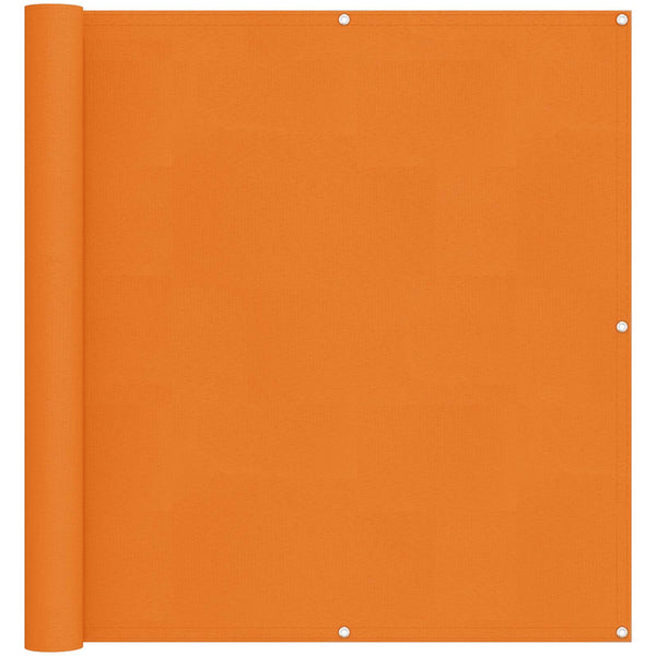 Parvekkeen Verho Oranssi 110 x 300 cm Oxford-kangas