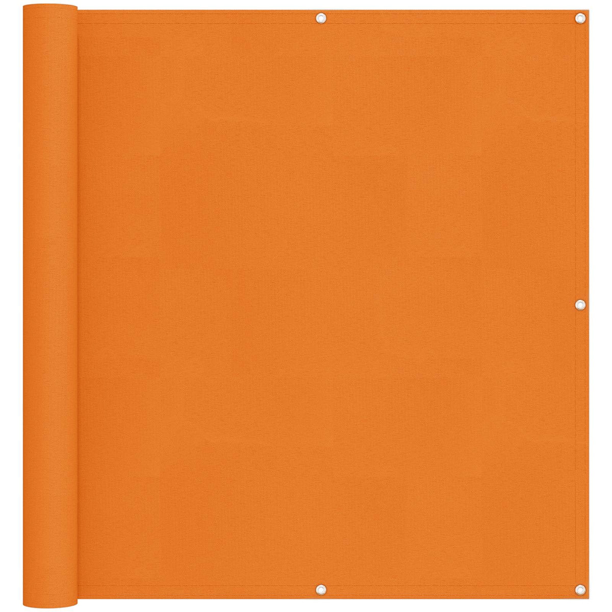 Parvekkeen Verho Oranssi 110 x 500 cm Oxford-kangas
