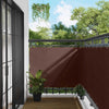 Parvekkeen Verho Ruskea 110 x 600 cm Oxford-kangas