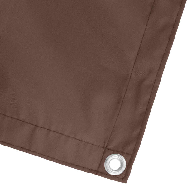 Parvekkeen Verho Ruskea 110 x 1000 cm Oxford-kangas