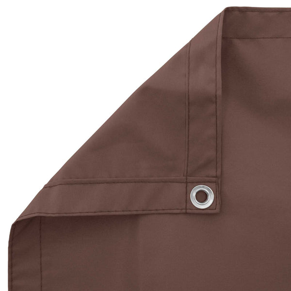 Parvekkeen Verho Ruskea 110 x 1000 cm Oxford-kangas