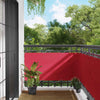 Parvekkeen Verho Burgundi 75 x 300 cm Oxford-kangas