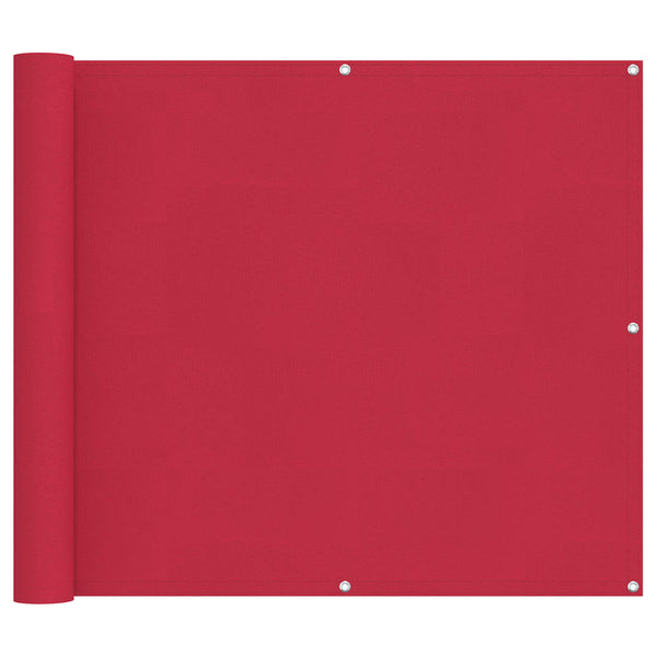 Parvekkeen Verho Burgundi 100 x 300 cm Oxford-kangas