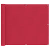 Parvekkeen Verho Burgundi 100 x 700 cm Oxford-kangas
