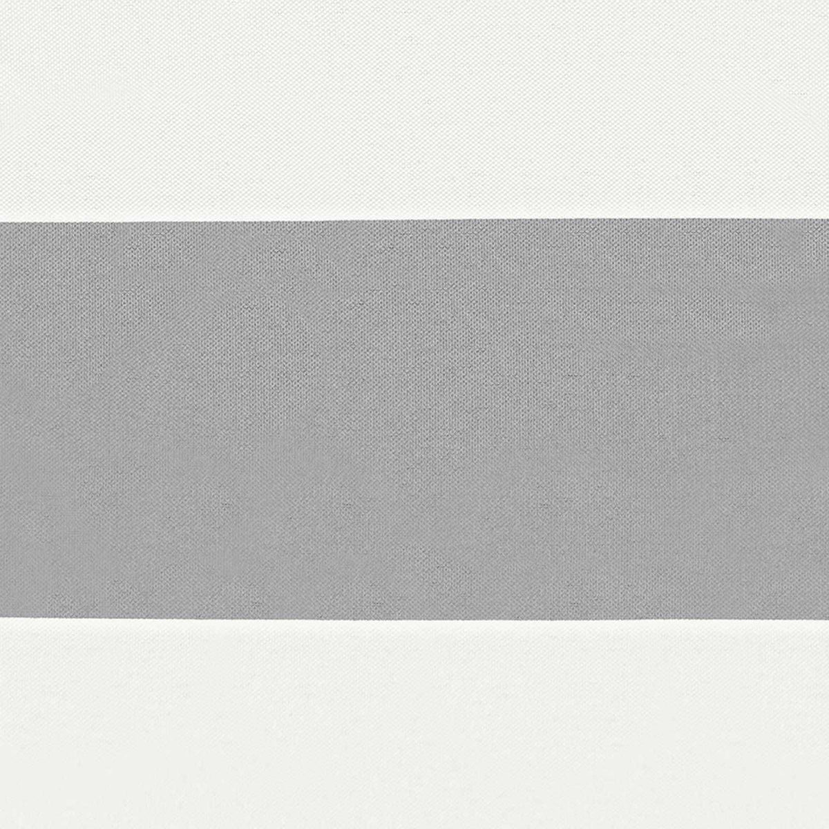 Parvekkeen Verho Vaaleanharmaa ja valkoinen 120 x 800 cm
