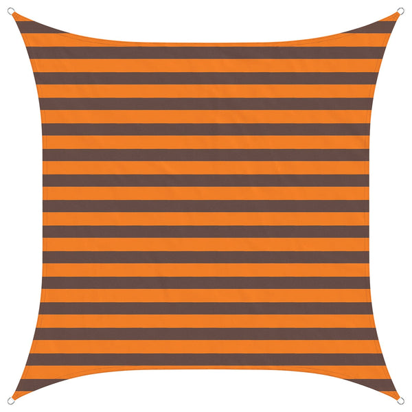 Aurinkosuojapurje Oranssi ja ruskea 2 x 2 m