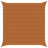 Aurinkosuojapurje Oranssi ja ruskea 4,5 x 4,5 m
