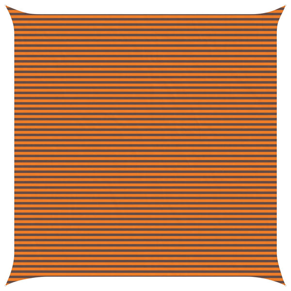 Aurinkosuojapurje Oranssi ja ruskea 7 x 7 m