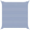 Aurinkosuojapurje Sininen ja valkoinen 4 x 4 m