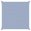 Aurinkosuojapurje Sininen ja valkoinen 5 x 5 m