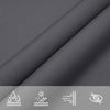 Aurinkosuojapurje Antrasiitti 6 x 2,5 m 100% polyesteri Oxford