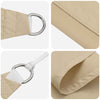 Aurinkosuojapurje Beige 6 x 2,5 m 100% polyesteri Oxford