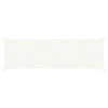 Aurinkosuojapurje valkoinen 6 x 2 m 100% polyesteri Oxford