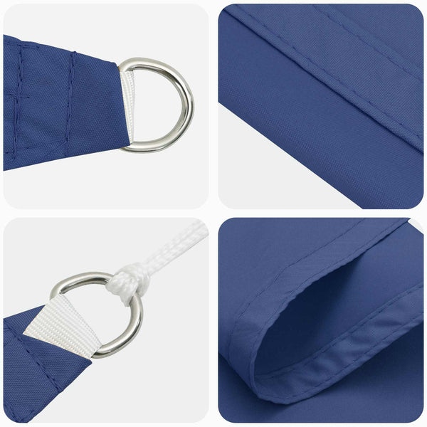 Aurinkosuojapurje Sininen 6 x 2,5 m 100% polyesteri Oxford