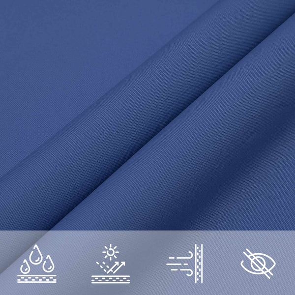 Aurinkosuojapurje Sininen 6 x 2,5 m 100% polyesteri Oxford