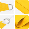 Aurinkosuojapurje Keltainen 6 x 2,5 m 100% polyesteri Oxford
