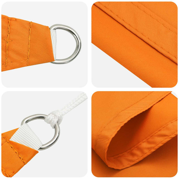 Aurinkosuojapurje Oranssi 6 x 2 m 100% polyesteri Oxford