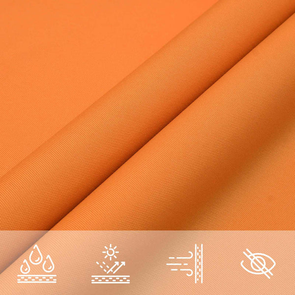 Aurinkosuojapurje Oranssi 6 x 2 m 100% polyesteri Oxford