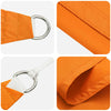 Aurinkosuojapurje Oranssi 6 x 2,5 m 100% polyesteri Oxford