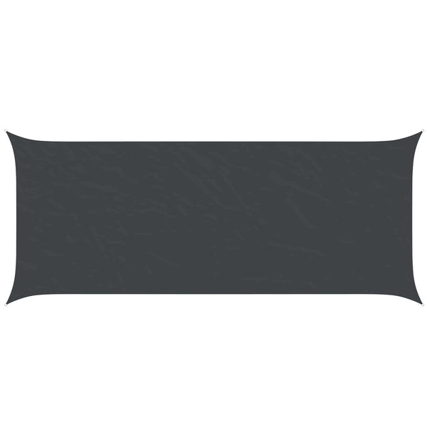 Aurinkosuojapurje Musta 6 x 2,5 m 100% polyesteri Oxford