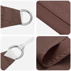 Aurinkosuojapurje Ruskea 6 x 2,5 m 100% polyesteri Oxford