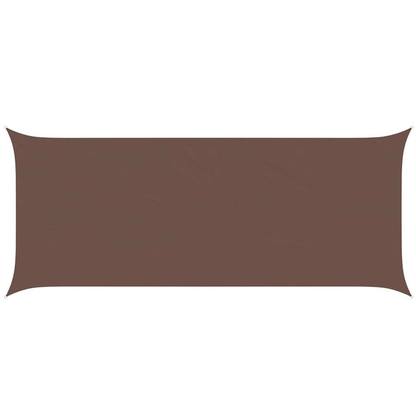 Aurinkosuojapurje Ruskea 6 x 2,5 m 100% polyesteri Oxford