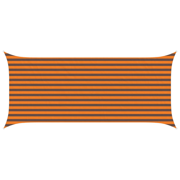 Aurinkosuojapurje Oranssi ja ruskea 4,5 x 2 m