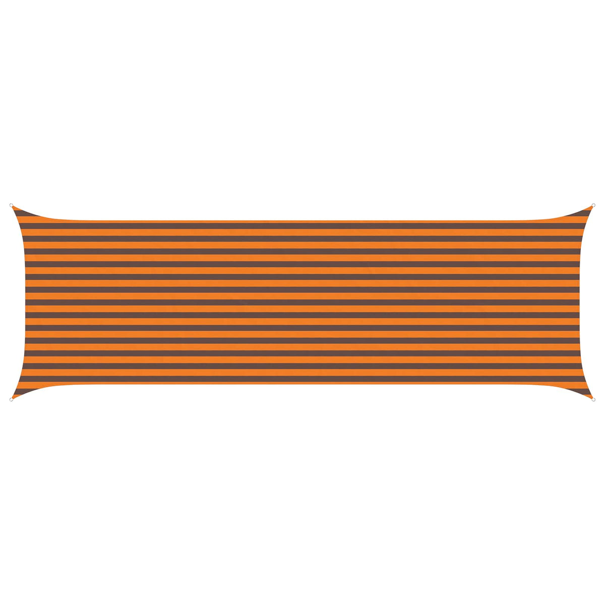 Aurinkosuojapurje Oranssi ja ruskea 6 x 2 m