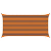 Aurinkosuojapurje Oranssi ja ruskea 5 x 2,5 m