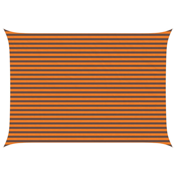 Aurinkosuojapurje Oranssi ja ruskea 5 × 3,5 m