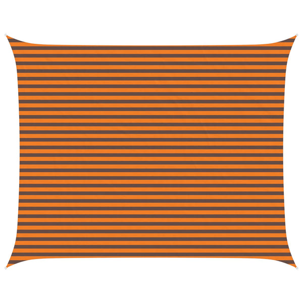 Aurinkosuojapurje Oranssi ja ruskea 5 x 4 m