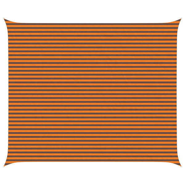 Aurinkosuojapurje Oranssi ja ruskea 6 x 5 m